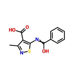 25391-97-3；5-(苯甲酰基氨基)-3-甲基-4-异噻唑羧酸