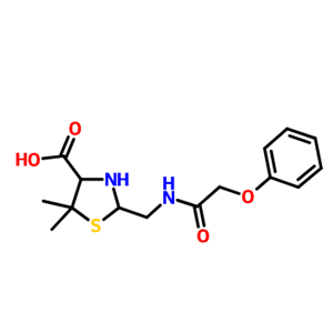 苯氧基甲酰胺甲基(二甲基)二氢噻唑甲酸,PHENOXYMETHYLPENILLOIC ACID