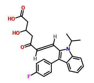 外消旋5-氧代氟伐他汀,rac 5-Keto Fluvastatin