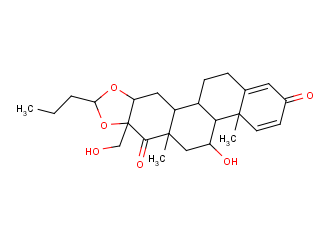 布地奈德杂质C,16α,17-[(1RS)-Butylidenebis(oxy)]-11β-hydroxy-17-(hydroxyMethyl)-D-hoMoandrosta-1,4-diene-3,17a-dione  (Mixture of DiastereoMers)