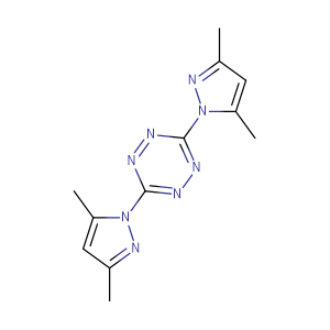 3,6-Bis(3,5-d	3,6-二(3,5-二甲基-1H-吡唑-1-基)-1,2,4,5-四嗪imethyl-1H-pyrazol-1-yl)-1,2,4,5-tetrazine