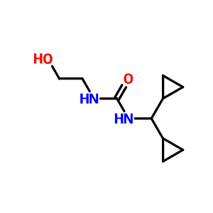 54187-44-9；1-(二环丙基甲基)-3-(2-羟基乙基)脲