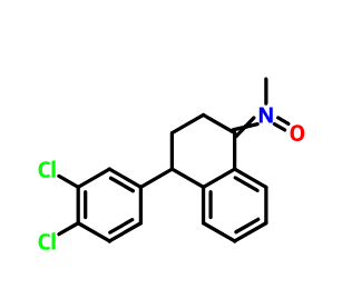 舍曲林雜質(zhì),4-(3,4-dichlorophenyl)-N-methyl-3,4-dihydro-2H-naphthalen-1-imine oxide