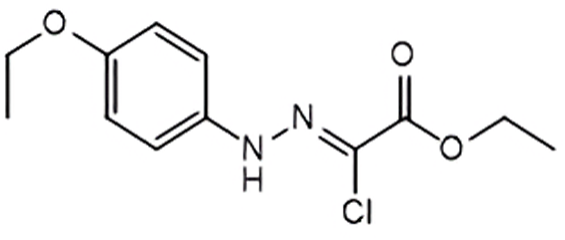 2-氯-2-[2-(4-乙氧基苯基)肼-1-亚基]乙酸乙酯