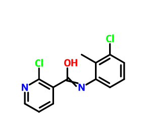 氯尼辛杂质3,2-chloro-N-(3-chloro-2-methylphenyl)nicotinamide