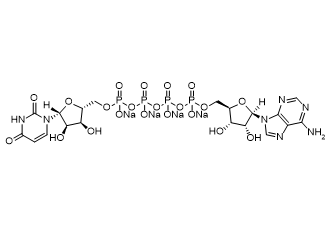 地夸磷索杂质；AP4U；P1-（腺苷5’-）-P4-（尿苷5’-）四磷酸四钠,Diquafosol Impurity ; AP4U