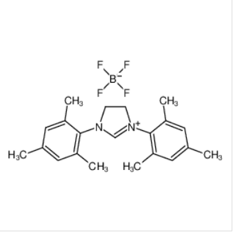 1,3-双(2,4,6-三甲苯基)-4,5-二氢咪唑四氟硼酸盐,1,3-BIS(2,4,6-TRIMETHYLPHENYL)-4,5-DIHYDROIMIDAZOLIUM TETRAFLUOROBORATE