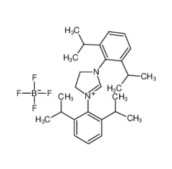 1,3-双(2,6-二异丙苯基)-4,5-二氢咪唑 四氟硼酸盐,1,3-BIS(2,6-DI-I-PROPYLPHENYL)-4,5-DIHYDROIMIDAZOLIUM TETRAFLUOROBORATE