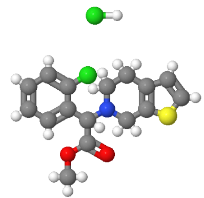 氯吡咯雷杂质B,CLOPIDOGREL RELATED COMPOUND B (20 MG) (METHYL(+/-)-(O-CHLOROPHENYL)-4,5-DIHYDROTHIE-NO[2,3-C]PYRIDINE-6(7H)-ACETATE, HYDROCHLORIDE)