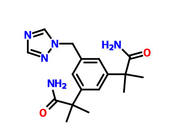 阿那曲唑杂质5,Anastrozole IMpurity (alfa1 , alfa1, alfa3, alfa3-TetraMethyl-5-(1H-1,2,4-triazol-1-ylMethyl)-1,3-BenzenediacetaMide)