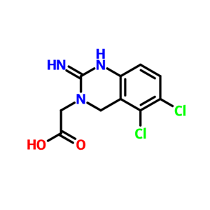 2-氨基-5,6-二氯-3(4H)-喹唑啉乙酸
