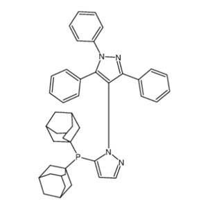 5-[二（1-金刚烷基）膦]-1′,3′,5′-三苯基-1′H-[1,4′] 联吡啶