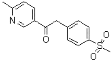 1-(6-甲基吡啶-3-基)-2-[4-(甲基磺酰基)苯基]乙酮,1-(6-Methylpyridin-3-yl)-2-[4-(methylsulfonyl)phenyl]ethanone