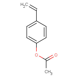对乙酰氧基苯乙烯,4-Ethenylphenol acetate