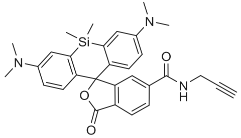 硅基罗丹明-炔基,SiR-alkyne,SiR-alkyne