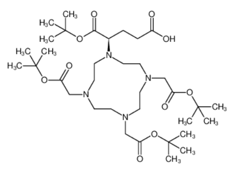 (R)-5-(叔丁氧基)-5-氧代-4-(4,7,10-三(2-(叔丁氧基)-2-氧代乙基)-1,4,7,10-四氮杂环十二烷- 1-戊基)戊酸，(R)-tert-Bu4-DOTAGA,(R)-tert-Bu4-DOTAGA