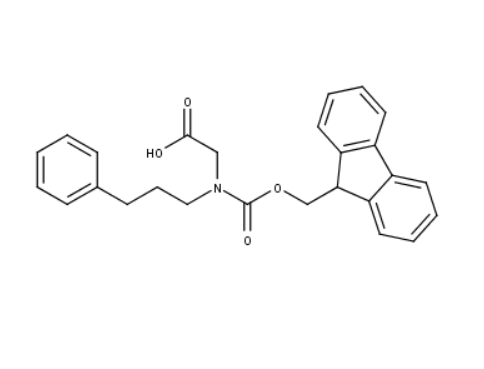 2-({[(9H-fluoren-9-yl)methoxy]carbonyl}(3-phenylpropyl)amino)acetic acid