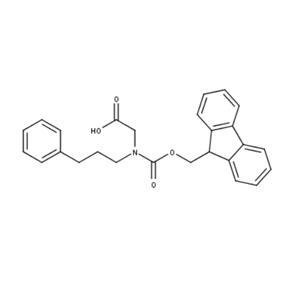 2-({[(9H-fluoren-9-yl)methoxy]carbonyl}(3-phenylpropyl)amino)acetic acid