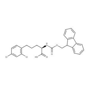 (2R)-5-(2,4-dichlorophenyl)-2-({[(9H-fluoren-9-yl)methoxy]carbonyl}amino)pentanoic acid