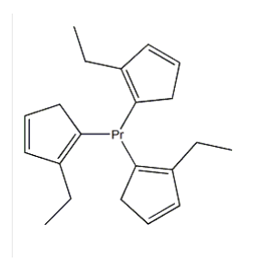 Tris(ethylcyclopentadienyl)praseodymium (III), 98%(99.9%-Pr) (REO)