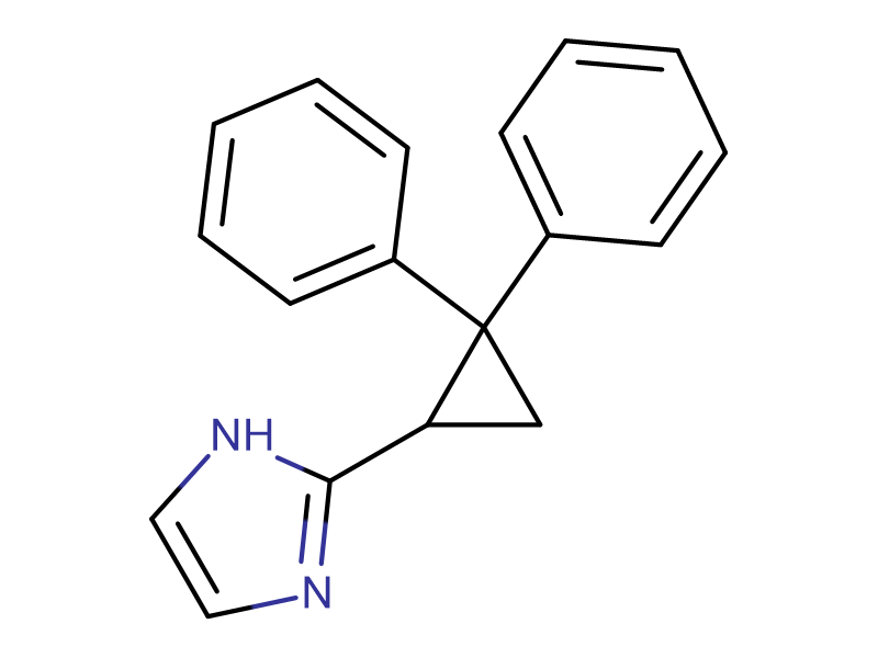 2-(2,2-diphenylcyclopropyl)-1H-imidazole,2-(2,2-diphenylcyclopropyl)-1H-imidazole
