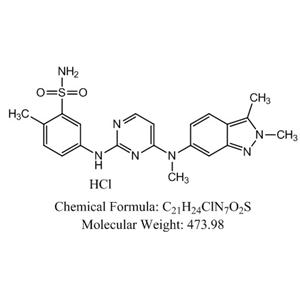 盐酸帕唑帕尼,Pazopanib hydrochloride