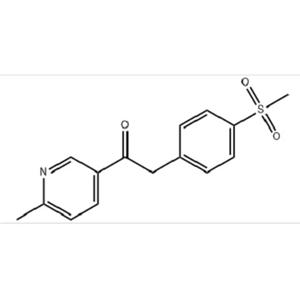 2-（4-甲磺酰基苯基）-1-（6-甲基吡啶-3-基）-乙酮,2-(4-Mesylphenyl)-1-(6-methylpyridin-3-yl)- ethan-1-one