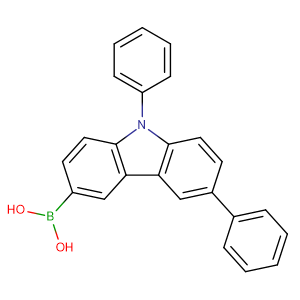 B-(6,9-二苯基-9H-咔唑-3-基)硼酸,B-(6,9-Diphenyl-9H-carbazol-3-yl)boronic acid