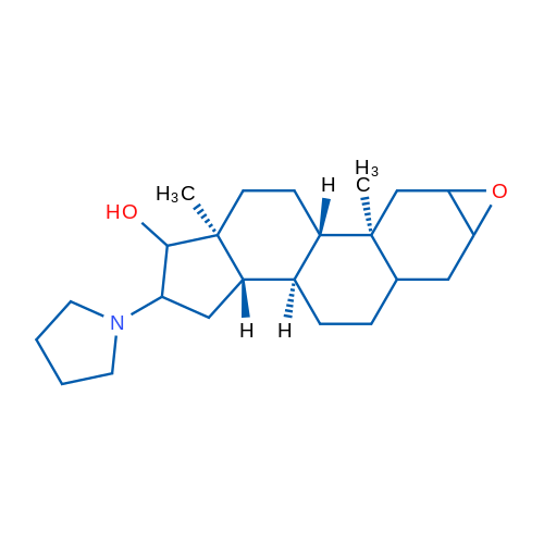 2a,3a-Epoxy-16b-(1-pyrrolidinyl)-5a-androstan-17b-ol,2a,3a-Epoxy-16b-(1-pyrrolidinyl)-5a-androstan-17b-ol