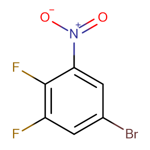 5-溴-1,2-二氟-3-硝基苯,5-Bromo-2,3-difluoro-1-nitrobenzene
