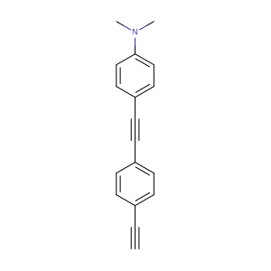 4-(4-(N,N-二甲氨基)苯乙炔基)苯乙炔