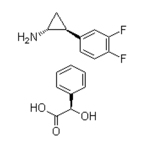 (1R,2S)-2-(3,4-二氟苯基)环丙铵(2R)-羟基(苯基)乙酸盐