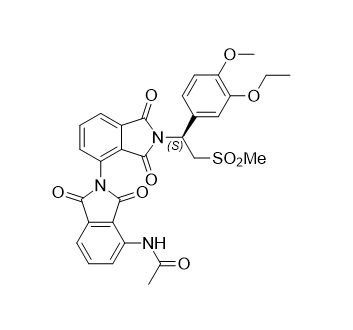 阿普斯特杂质03,(S)-N-(2'-(1-(3-ethoxy-4-methoxyphenyl)-2-(methylsulfonyl)ethyl)- 1,1',3,3'-tetraoxo-[2,4'-biisoindolin]-4-yl)acetamide