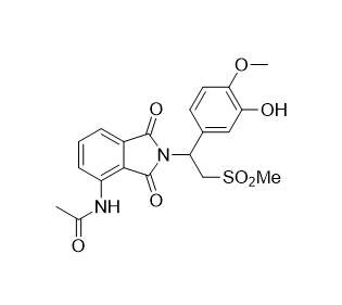 阿普斯特杂质15,N-(2-(1-(3-hydroxy-4-methoxyphenyl)-2-(methylsulfonyl)ethyl)-1,3- dioxoisoindolin-4-yl)acetamide
