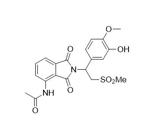 阿普斯特雜質15,N-(2-(1-(3-hydroxy-4-methoxyphenyl)-2-(methylsulfonyl)ethyl)-1,3- dioxoisoindolin-4-yl)acetamide