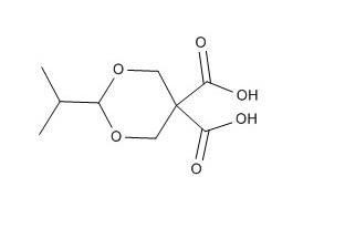 2-异丙基-1,3-二恶烷-5,5-二羧酸,2-(1-Methylethyl)-1,3-dioxane-5,5-dicarboxylic Acid