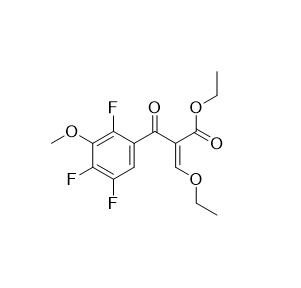 莫西沙星杂质36,(Z)-ethyl 3-ethoxy-2-(2,4,5-trifluoro-3-methoxybenzoyl)acrylate