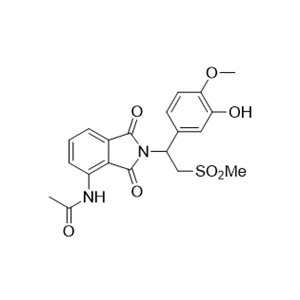 阿普斯特杂质15,N-(2-(1-(3-hydroxy-4-methoxyphenyl)-2-(methylsulfonyl)ethyl)-1,3- dioxoisoindolin-4-yl)acetamide