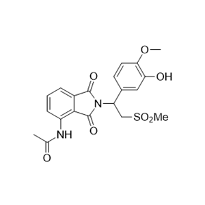 阿普斯特雜質15,N-(2-(1-(3-hydroxy-4-methoxyphenyl)-2-(methylsulfonyl)ethyl)-1,3- dioxoisoindolin-4-yl)acetamide