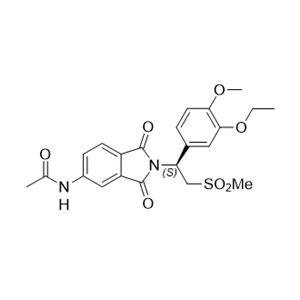 阿普斯特杂质08,(S)-N-(2-(1-(3-ethoxy-4-methoxyphenyl)-2-(methylsulfonyl)ethyl)-1,3-dioxoisoindolin-5-yl)acetamide