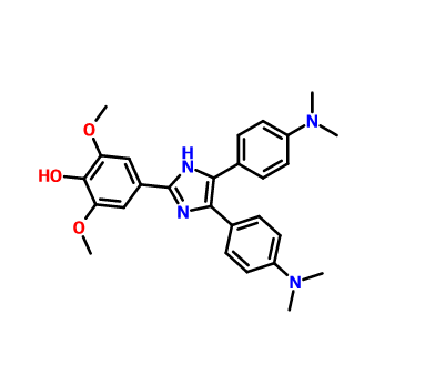 光敏劑1,4,5-bis(4-dimethylaminophenyl)-2-(3,5-dimethoxy-4-hydroxyphenyl)imidazole