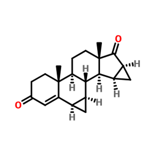 6,7,15,16-二亚甲基-4-烯-3,17-雄甾烯二酮