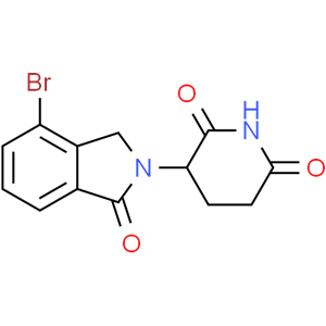 3-(4-溴-1-氧代异吲哚啉-2-基)哌啶-2,6-二酮