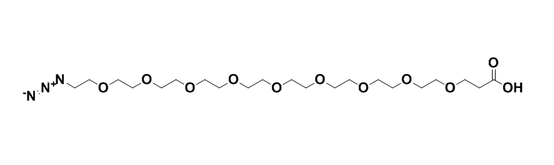 叠氮-九聚乙二醇-羧酸,Azido-PEG9-acid