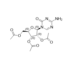 阿扎胞苷杂质07,(2R,3R,4R,5R)-2-(acetoxymethyl)-5-(4-amino-2-oxo-1,3,5-triazin- 1(2H)-yl)tetrahydrofuran-3,4-diyl diacetate