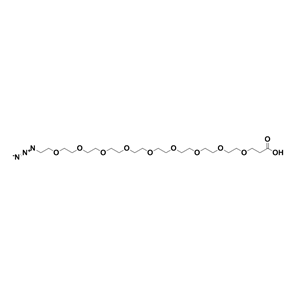 叠氮-九聚乙二醇-羧酸