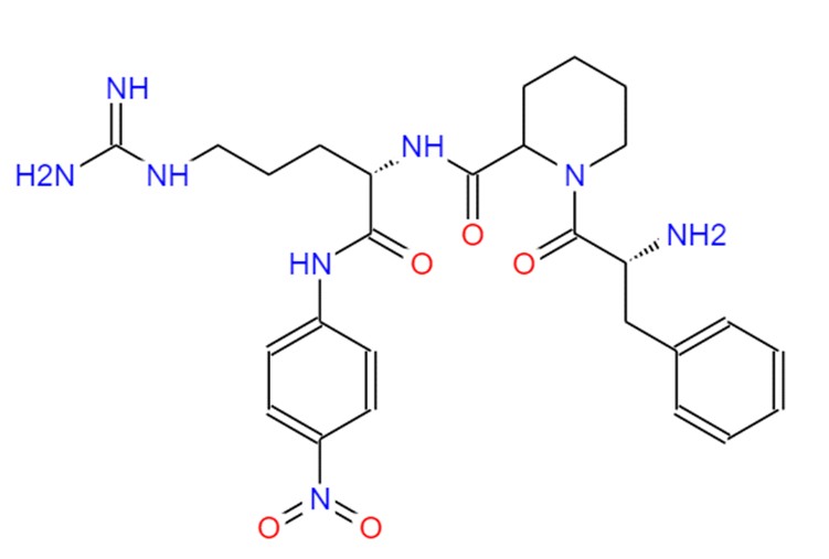 S-2238(Thrombin Substrate),L-Argininamide-D-phenylalanyl-L-2-piperidinecarbonyl-N-(4-nitrophenyl) Acetic Acid (D-PHE-PIP-ARG-PNA)