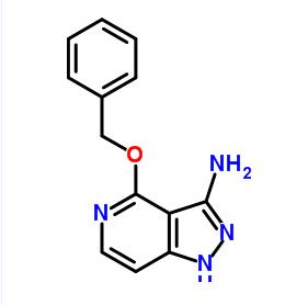 4-(Benzyloxy)-1H-pyrazolo[4,3-c]pyridin-3-amine,4-(Benzyloxy)-1H-pyrazolo[4,3-c]pyridin-3-amine