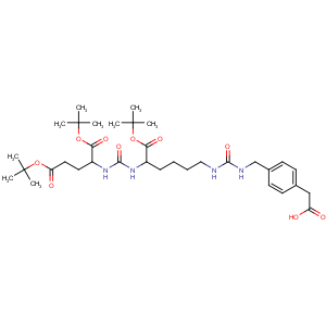 2-(4-((9S,13S)-9,13-Bis(Tert-Butoxycarbonyl)-18,18-Dimethyl-3,11,16-Trioxo-17-Oxa-2,4,10,12-Tetraazanonadecyl)Phenyl)Acetic Acid