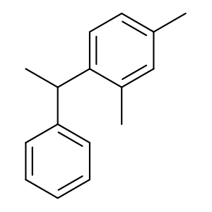 2,4-二甲基-1-(1-苯乙基)-苯,4-(1-phenylethyl)-m-xylene